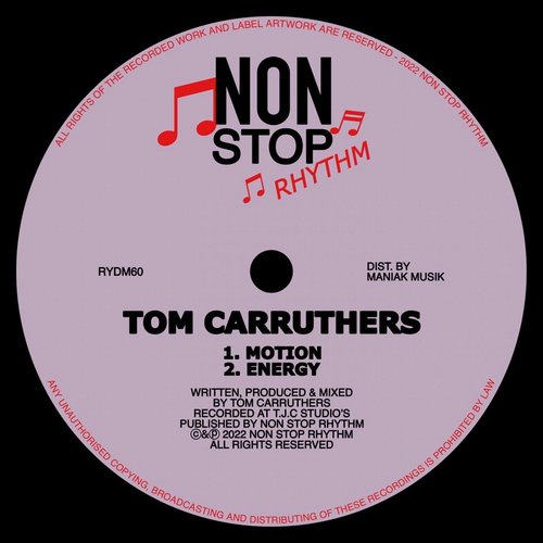 Tom Carruthers - Motion: Energy [RYDM60]